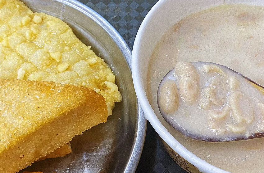 厦门 花生汤 油条